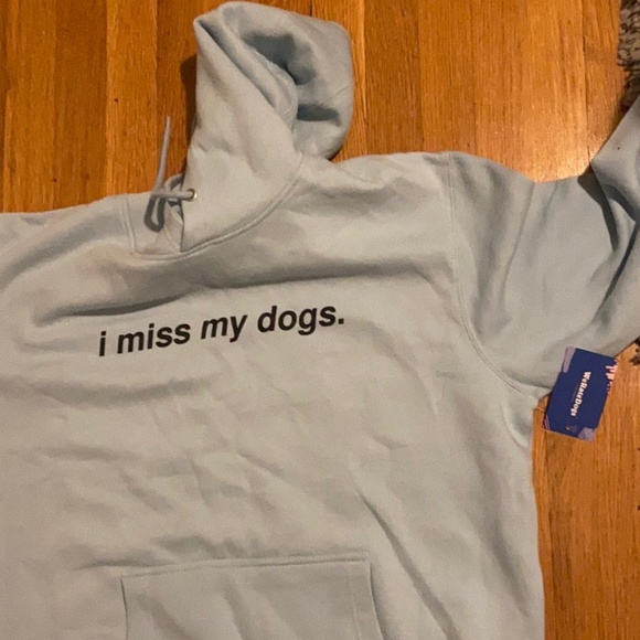 We Rate Dogs "I miss my dogs" sweatshirt - Picture 3 of 4